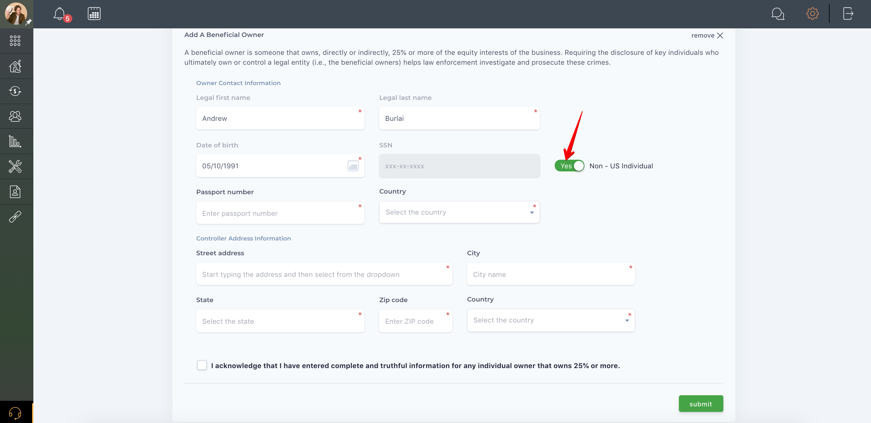 How do I set up a business account?