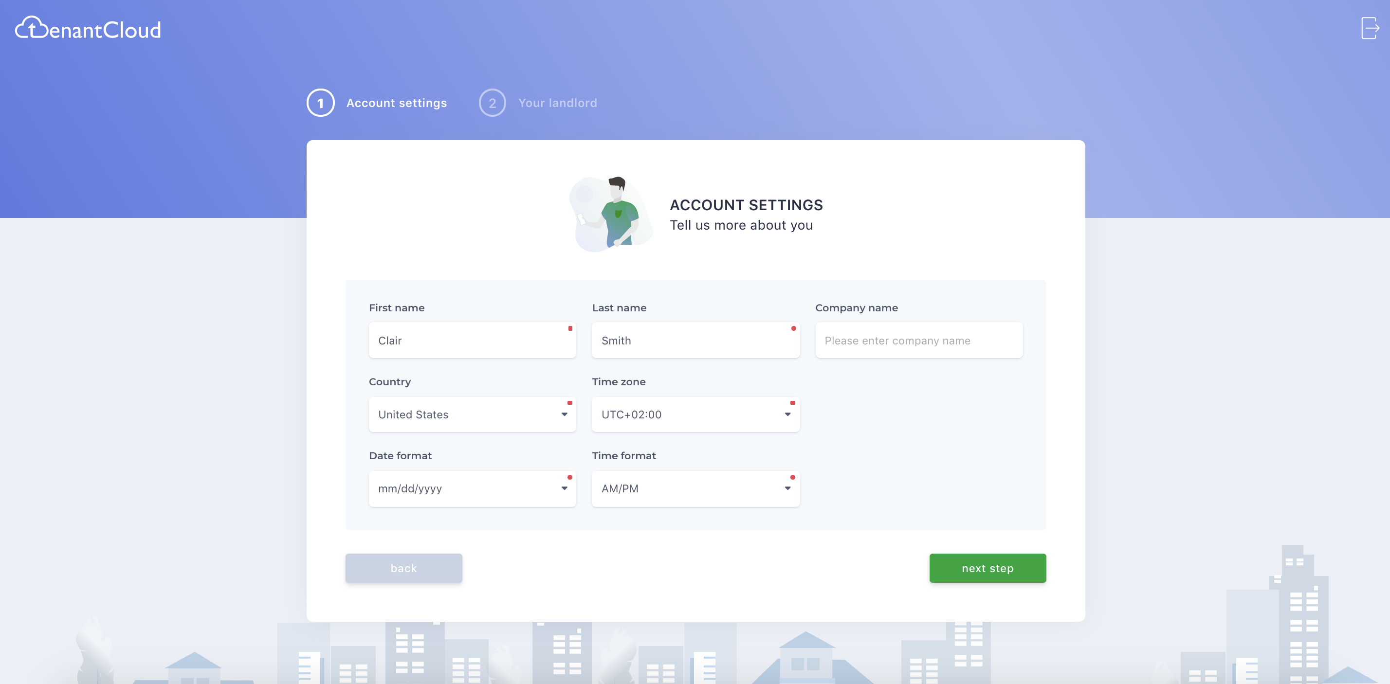 Let's get started with TenantCloud!