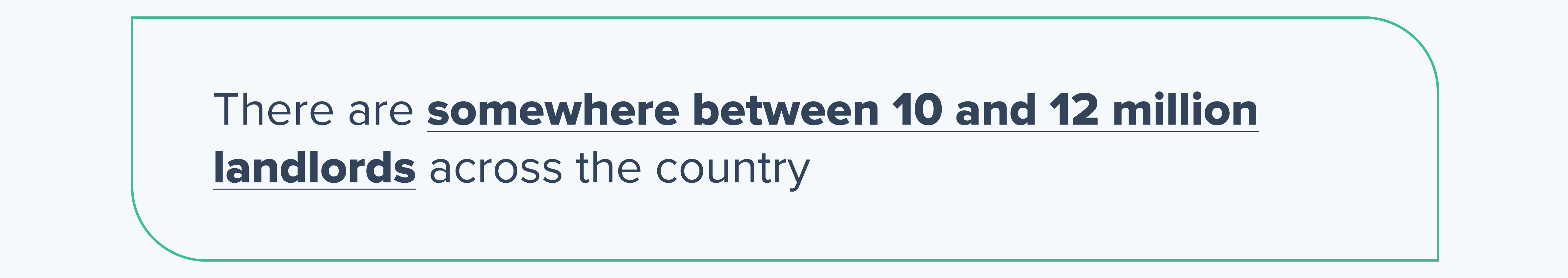 10-12 millions of landlords are in USA