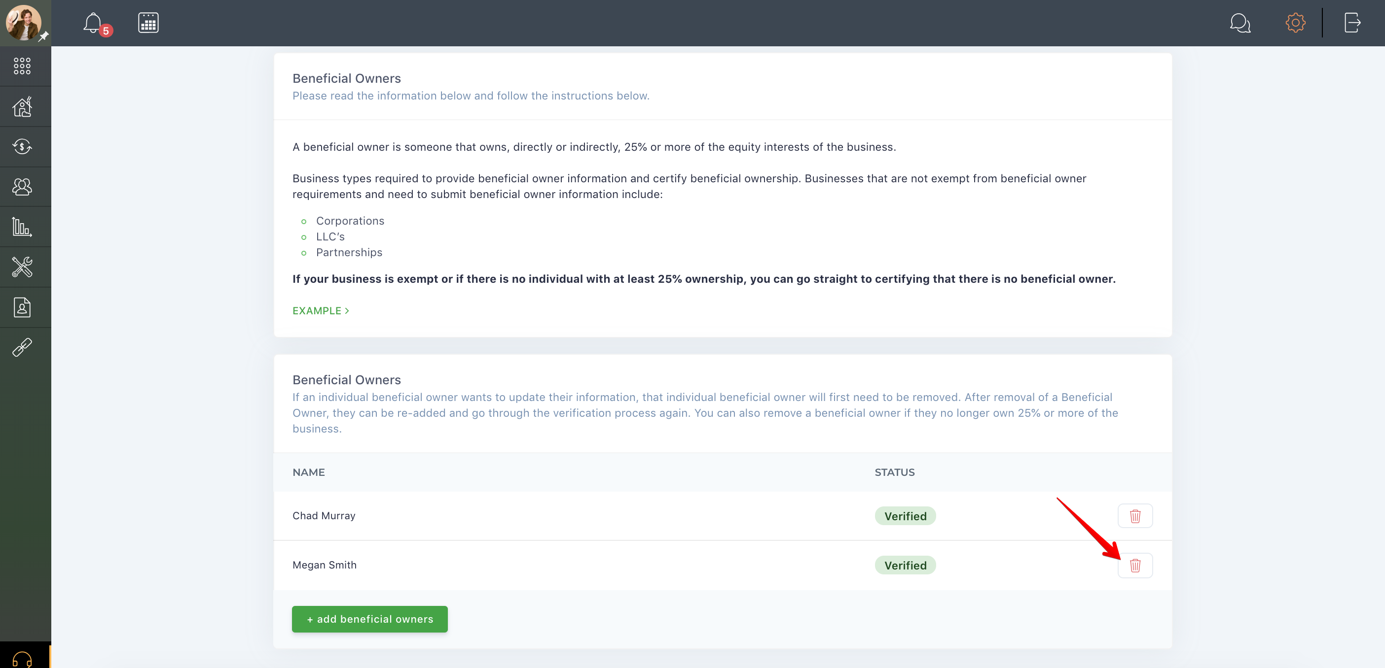 How do I set up a business account?