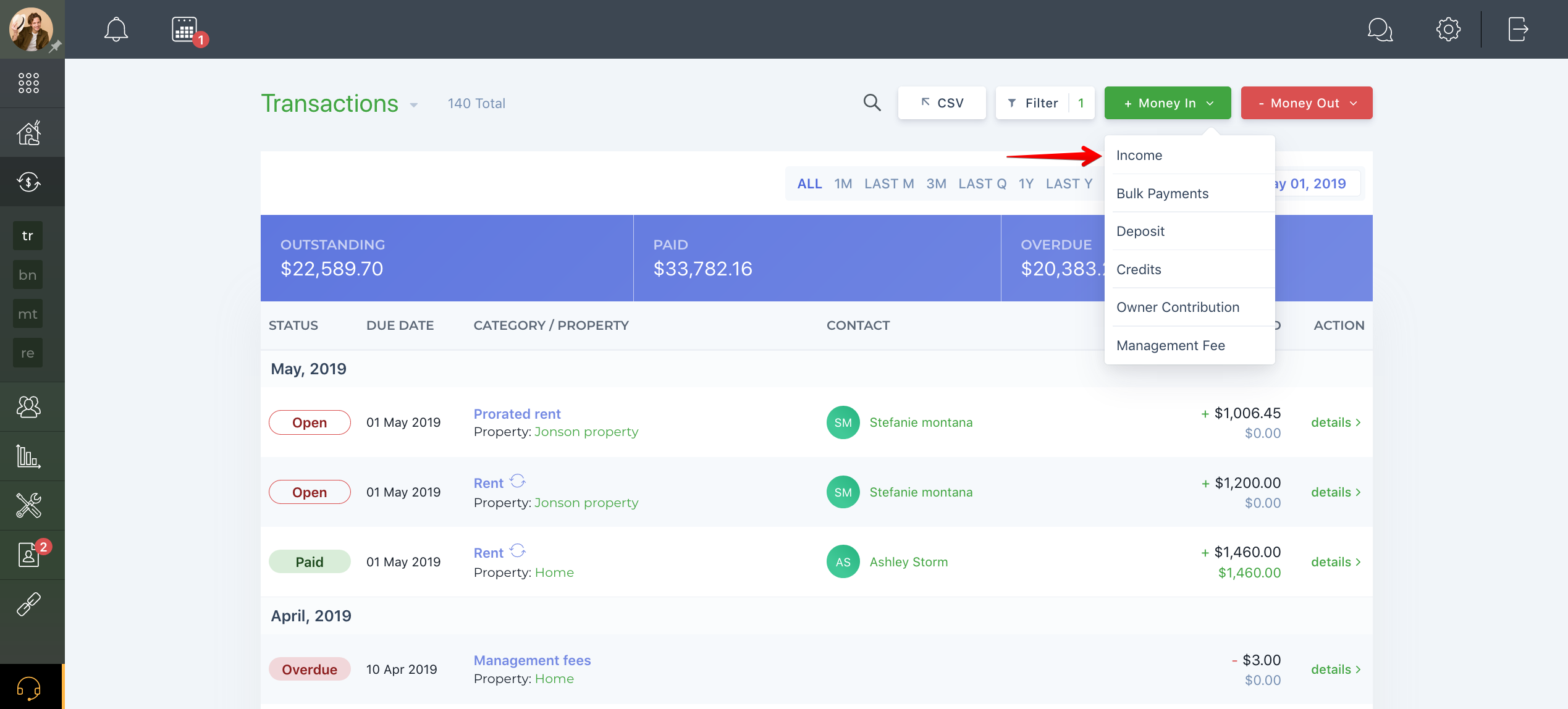 How to create an invoice?
