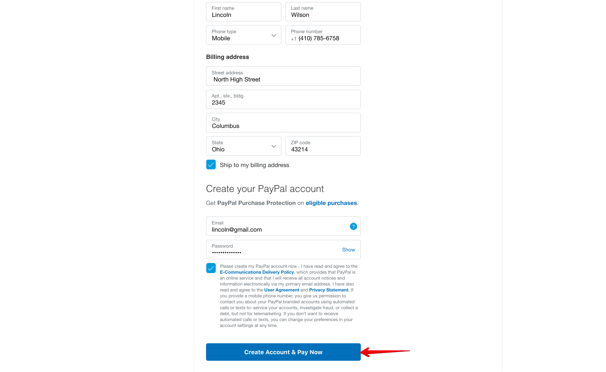 How to pay an owner?