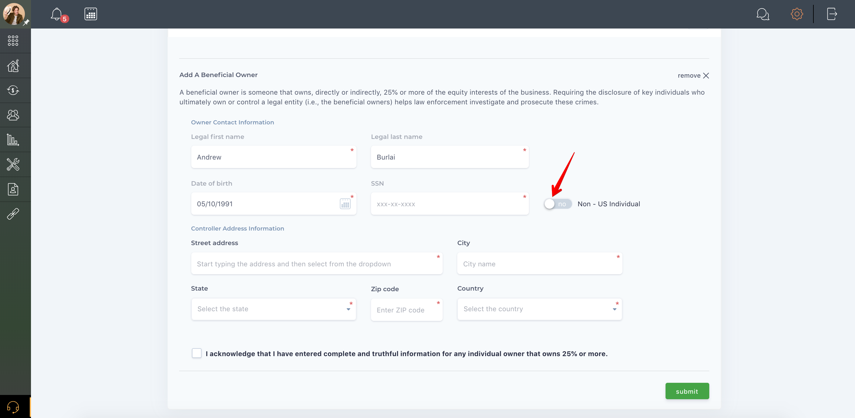 How do I set up a business account?