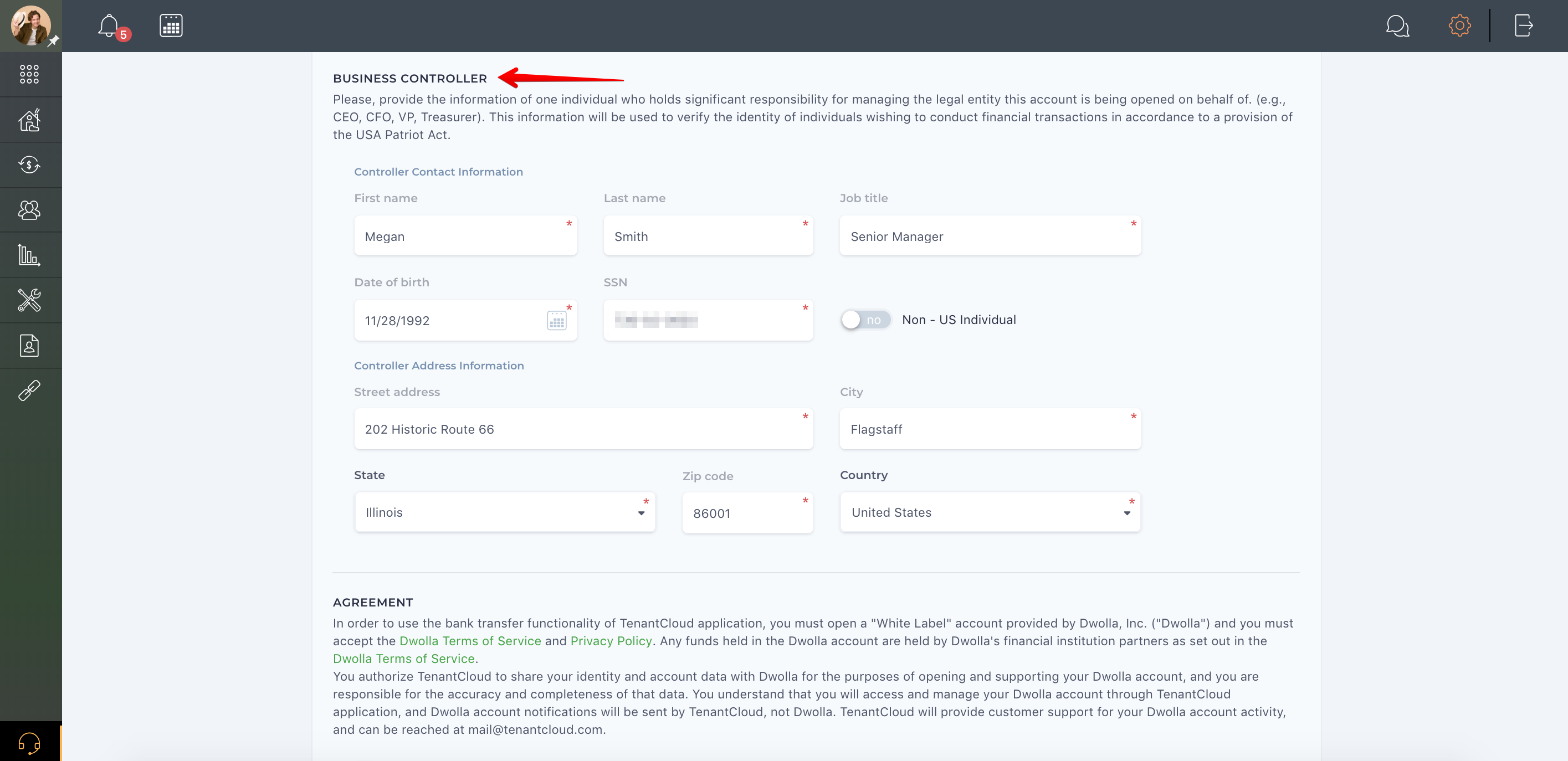 How do I set up a business account?