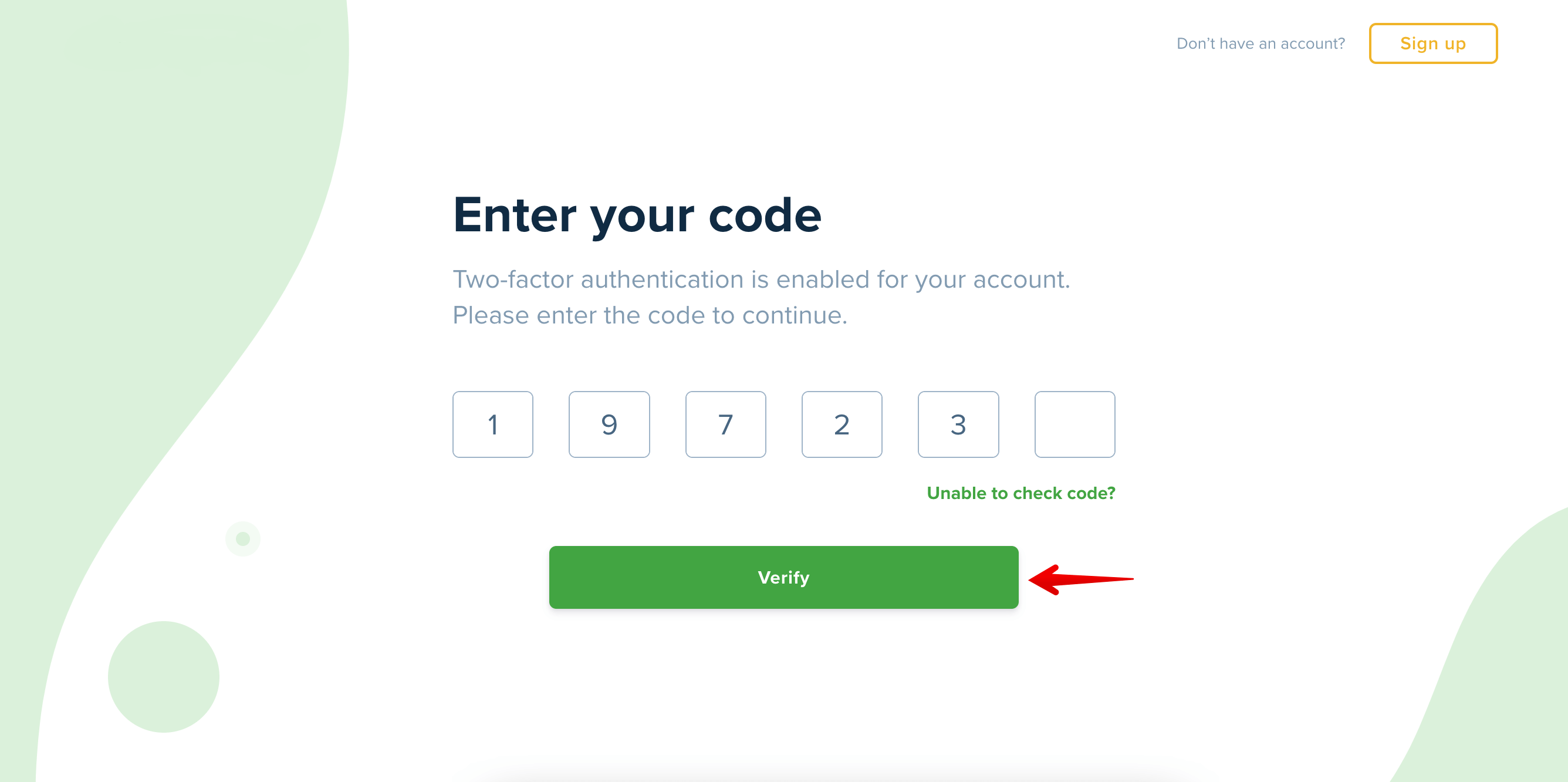 Get a verification code and sign in with two-factor authentication