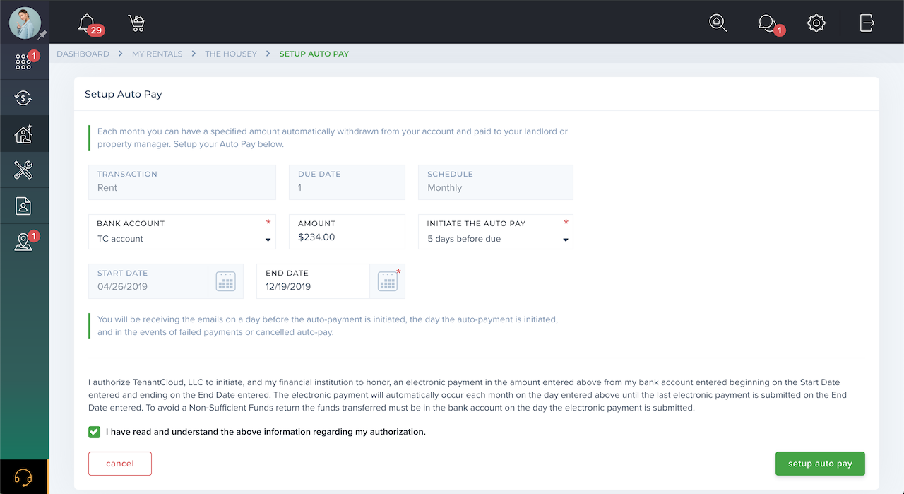 TenantCloud Property Management System