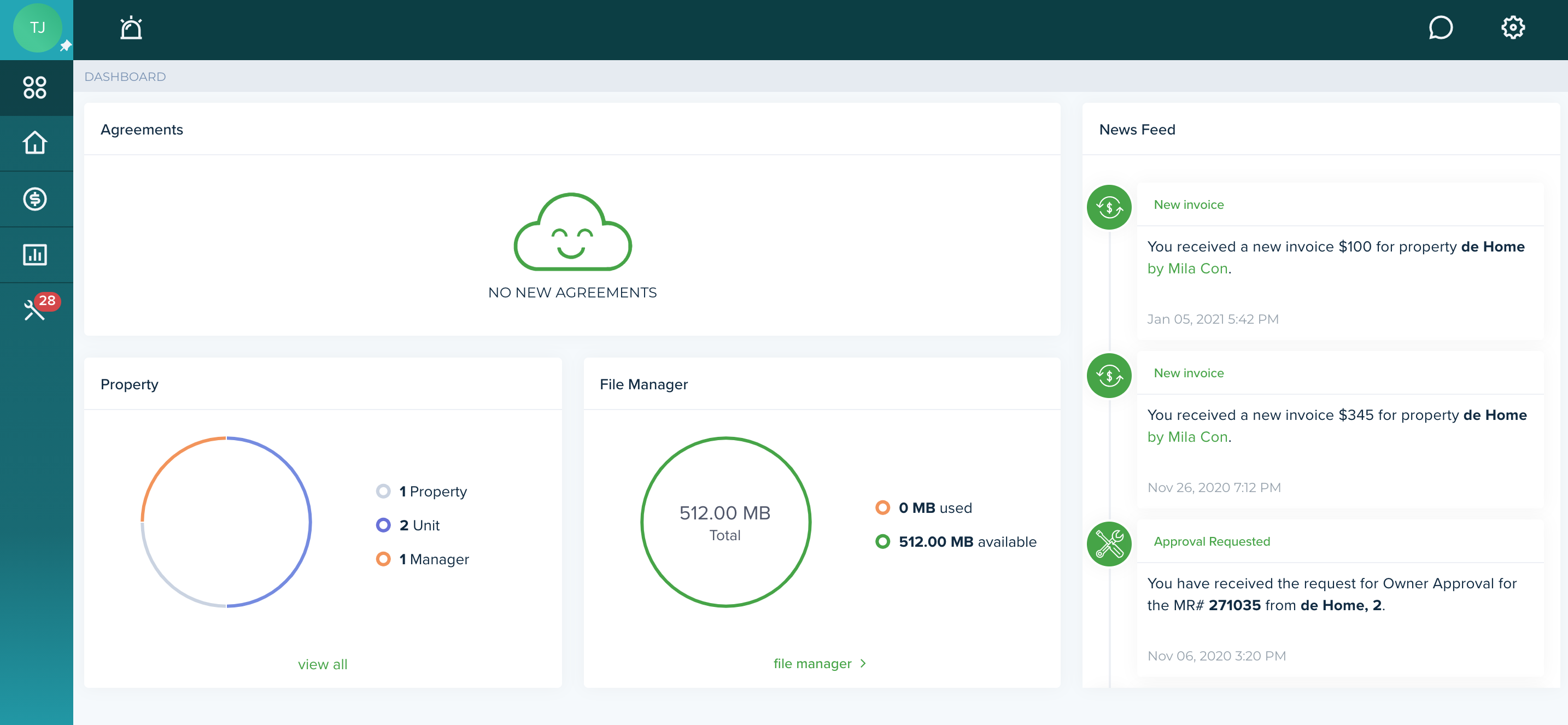 TenantCloud Landlord Portal